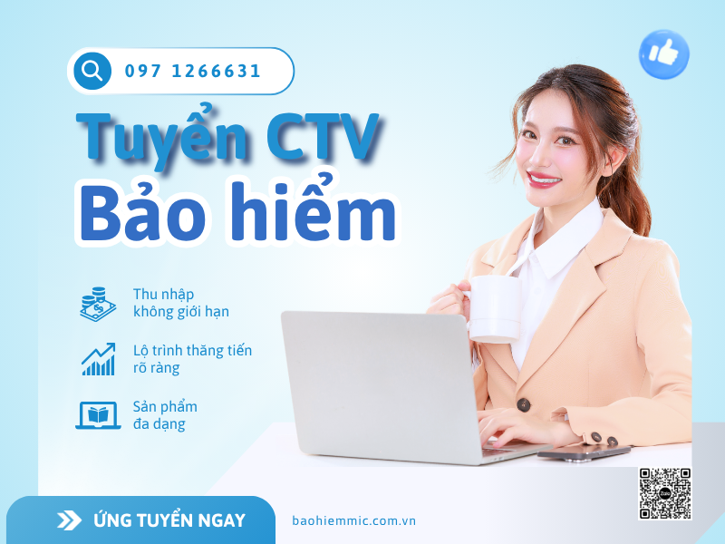 tuyển ctv bảo hiểm